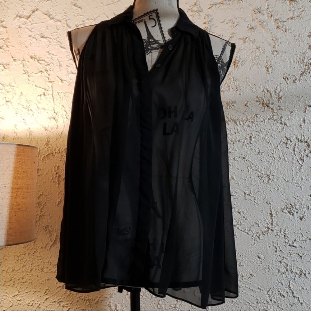 Club Monaco Silk Blouse Size XS